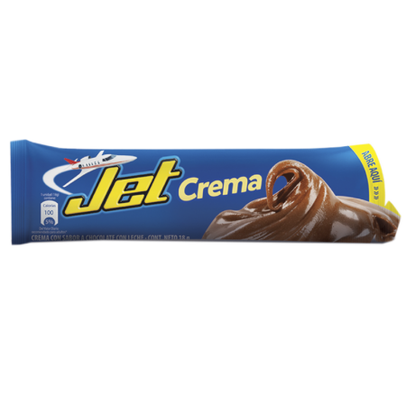 Chocolatina Jet X18Gr Crema Stick