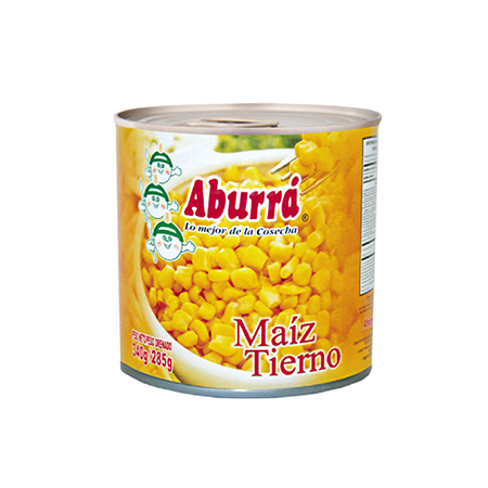 Maíz Tierno Aburrá 340 Gr
