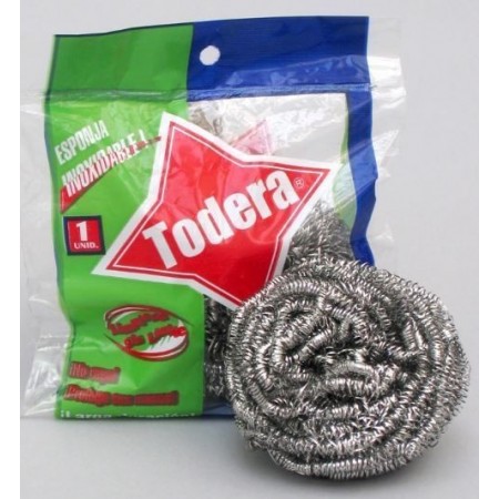 Esponja Todera Inoxidable 1 Unidad