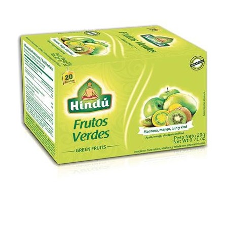 Frutos Verdes - Hindu X20 Bolsitas Frutos Verdes - Hindu X20 Bolsitas