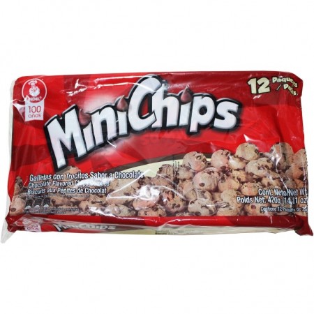Galletas Noel X12Und Minichips