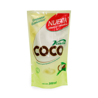 Jabón Coco Líquido 300 Ml
