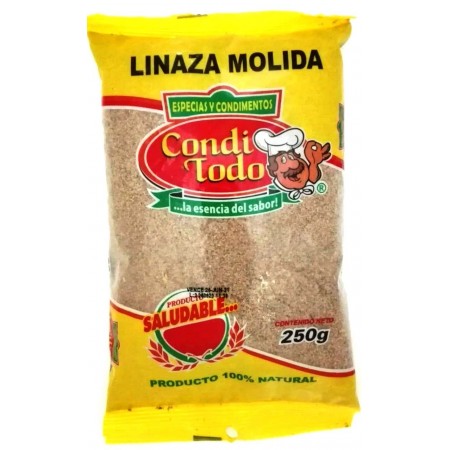 Linaza Conditodo Molida Bolsa * 250 Gr