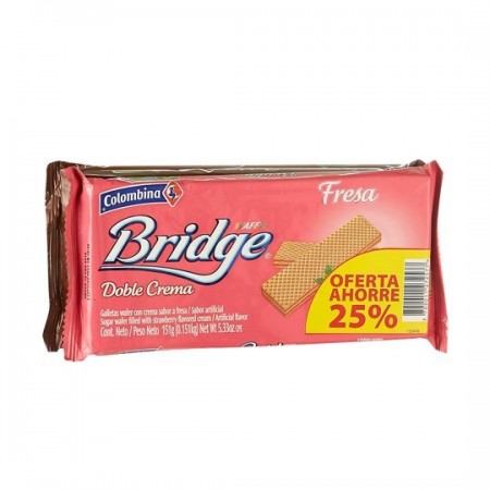 Oferta Galleta Bridge Taco X 3...