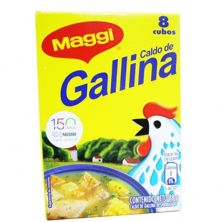 Caldo Maggi Gallina 8 Cubos