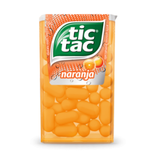 Tic Tac Cajita Naranja