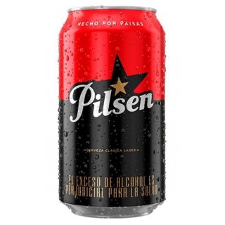 Cerveza Pilsen Lata *1 *330