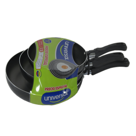 Sarten Universal * 3U.18-20-24 Cm R.9600