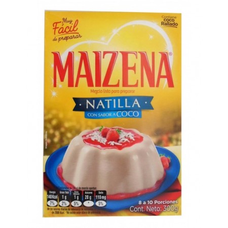 Natilla Maizena Coco 300 Gr