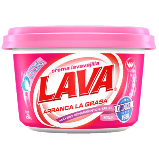 Lavaplatos Lava Rosado 450 Gr