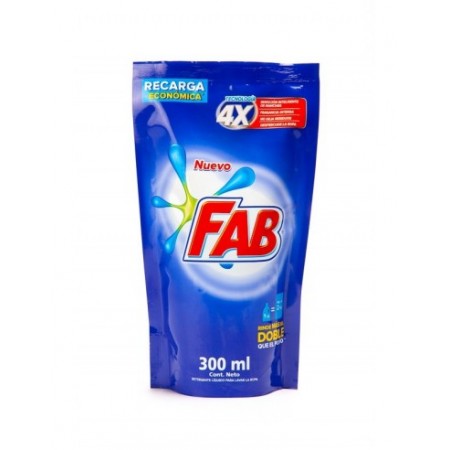 Detergente Fab Líquido 300 Ml