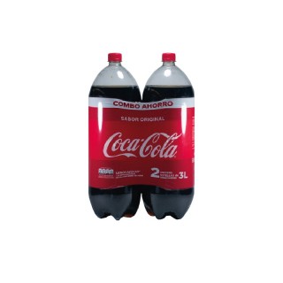 Oferta Gaseosa Coca Cola 3...