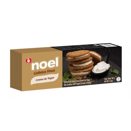 Galleta Noel Avena Crema Yogurt 165 Gr