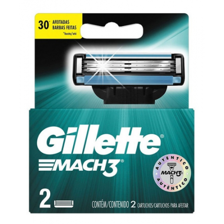 Repuesto Mach Gillette 2 Unidades