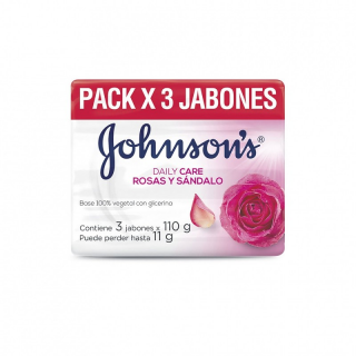 Jabón Johnsons Adulto Rosas...