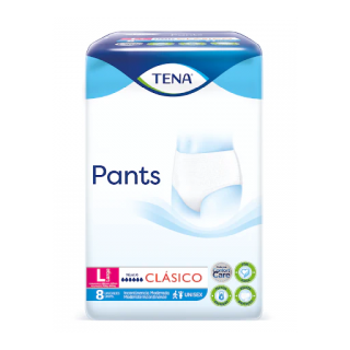 Pañal Tena Pants Largo X 8...