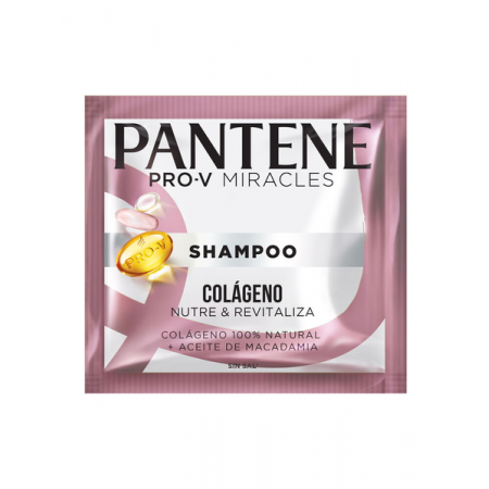 Shampoo Pantene Colágeno 18 Ml