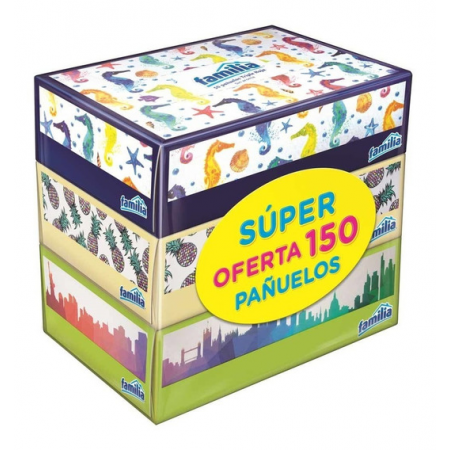 Oferta Pañuelo Familia Caja Pague 2...