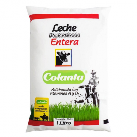 Leche Colanta Entera 1 Litro