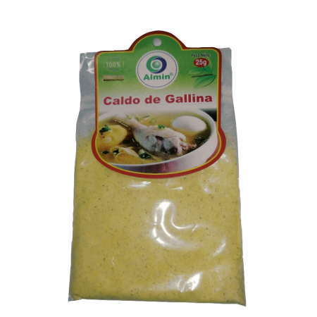 Caldo De Gallina Almin 25 Gr