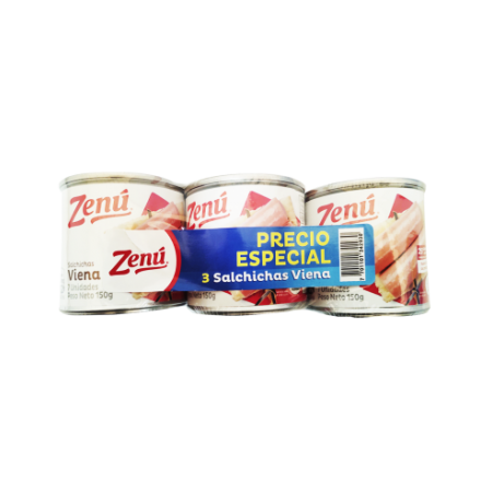 Oferta Salchicha ZenúViena Lata 3...
