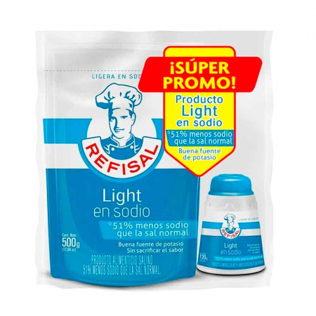 Oferta Sal Refrisal Light En Sodio...