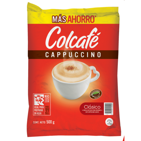 Capuccino Clasico Café X 500 Gr