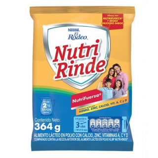 Leche Klim Nutri Rinde 364 Gr