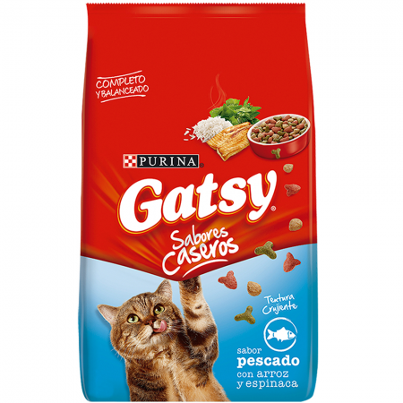 Concentrado Gatsy Para Gatos Pescado...