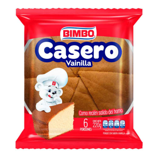 Ponque Bimbo Casero...