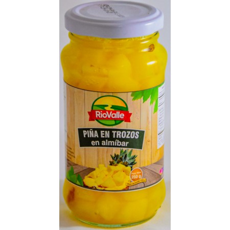 Piña En Trozos Riovalle X 250