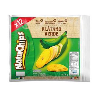 Plátano Verde Natuchips 12...
