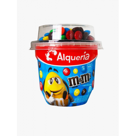 Yogurt Alquería Cuchareable M&M 100 Gr
