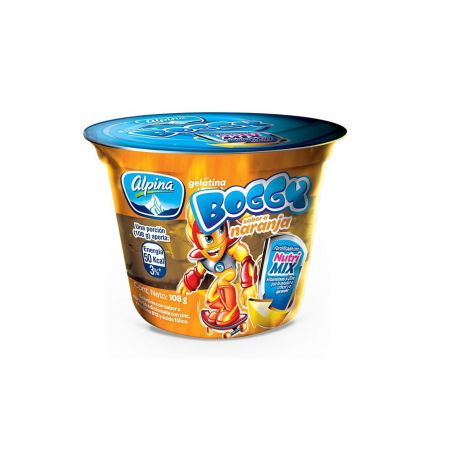 Gelatina Alpina Boggy Naranja 108 Gr