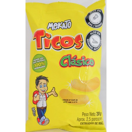 Ticos Clásicos Mekato 38 gr