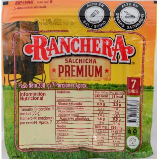 Salchicha Zenú Ranchera 7...