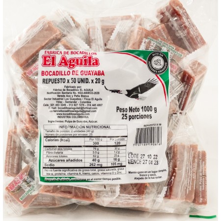 Bocadillo Vélez Águila Bolsa 50 Unidades