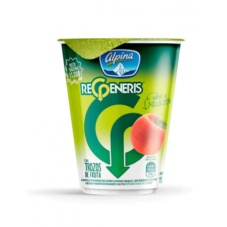 Yogurt Alpina Regeneris Melocotón 150 Gr
