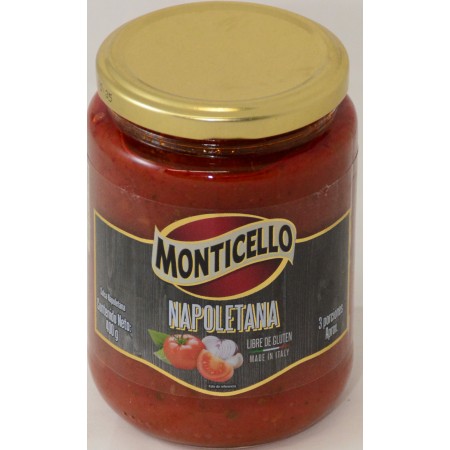 Salsa Monticello Napoletana 400 Gr