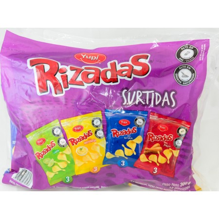 Papa Yupi Rizada Surtida 12 Unidades