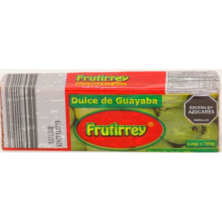 Bocadillo Frutirrey Lonja Guayaba 300 Gr