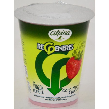 Yogurt Alpina Regeneris Fresa 150 Gr