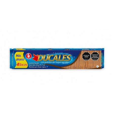 Galleta Ducales 4 Tacos Noel 430 gr