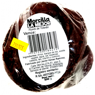 Morcilla La Mejor 500 gr
