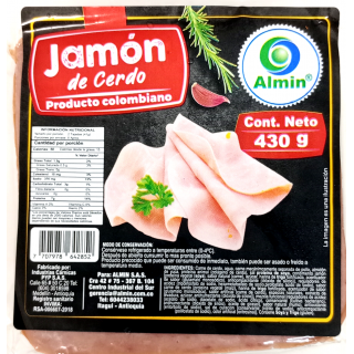 Jamón Almin de Cerdo 430 Gr