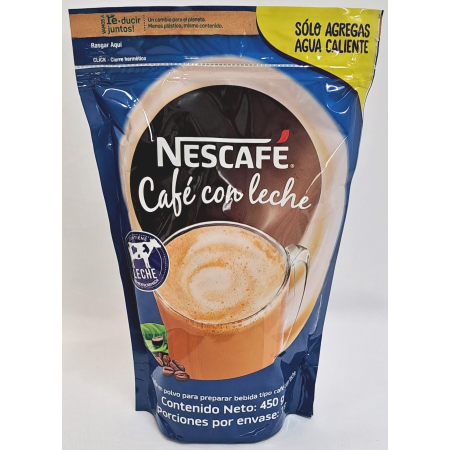 Café Nescafé Con Leche 450 Gr