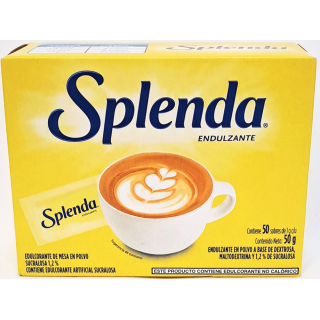 Endulzante Splenda 50 Sobres