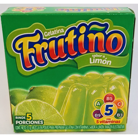 Gelatina Frutiño Limón 35 Gr