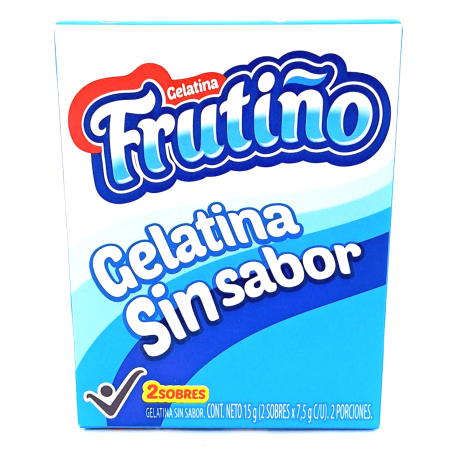 Gelatina Frutiño Sin Sabor 15 Gr