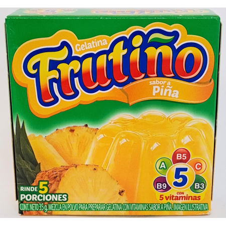 Gelatina Frutiño Piña 35 Gr